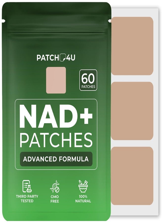 PATCH4U NAD Patches for Women & Men | NAD+ Patch for Energy & Healthy Aging | with CoQ10 & Nicotinamide | 60 Day Supply - Image 1